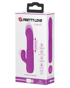 Pretty Love Leopold Mini Thruster - Fuchsia
