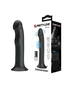 Pretty Love Murray Pulsating Dildo - Black
