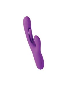 Bora G-Spot Tapping Rabbit Vibrator - Purple