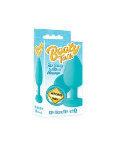 The 9's Booty Calls Wrong Way Plug - Blue